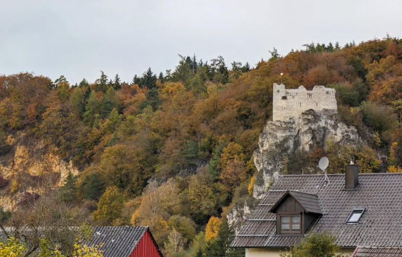 Burgruine Hütting, Germany